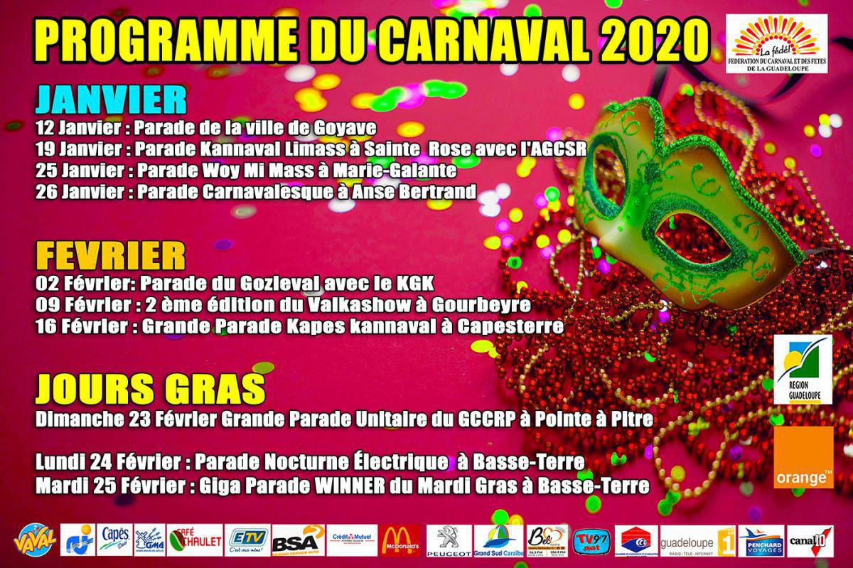 Grande parade à Pointe à Pitre 10h30