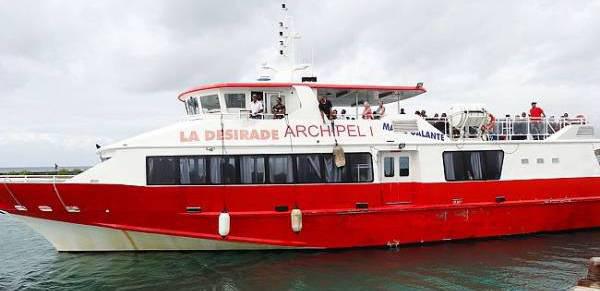 Liaisons Maritimes vers La Désirade, Les Saintes et Marie Galante