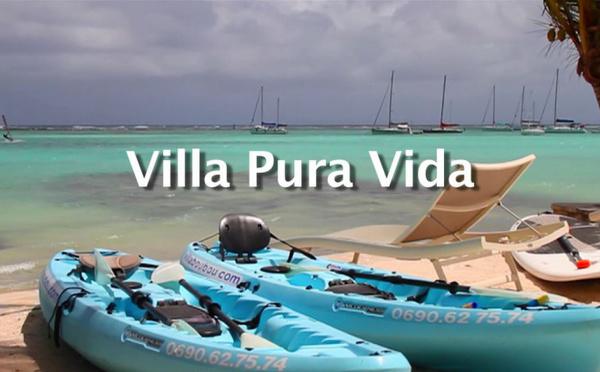 Vidéo par drone de la Villa Pura Vida