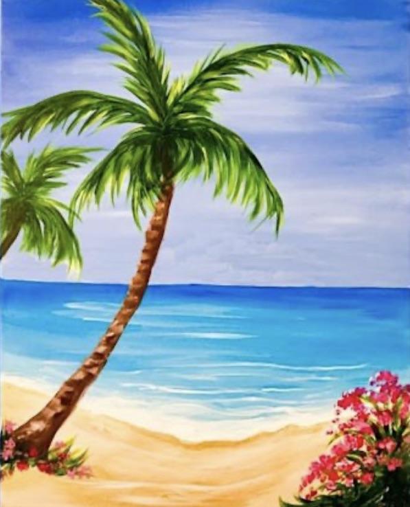 Painting Class: Paradise Island