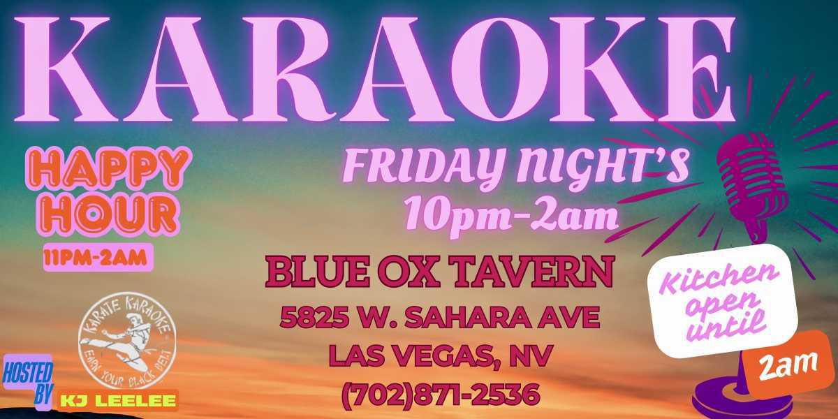 Friday Night Karaoke - 9/5