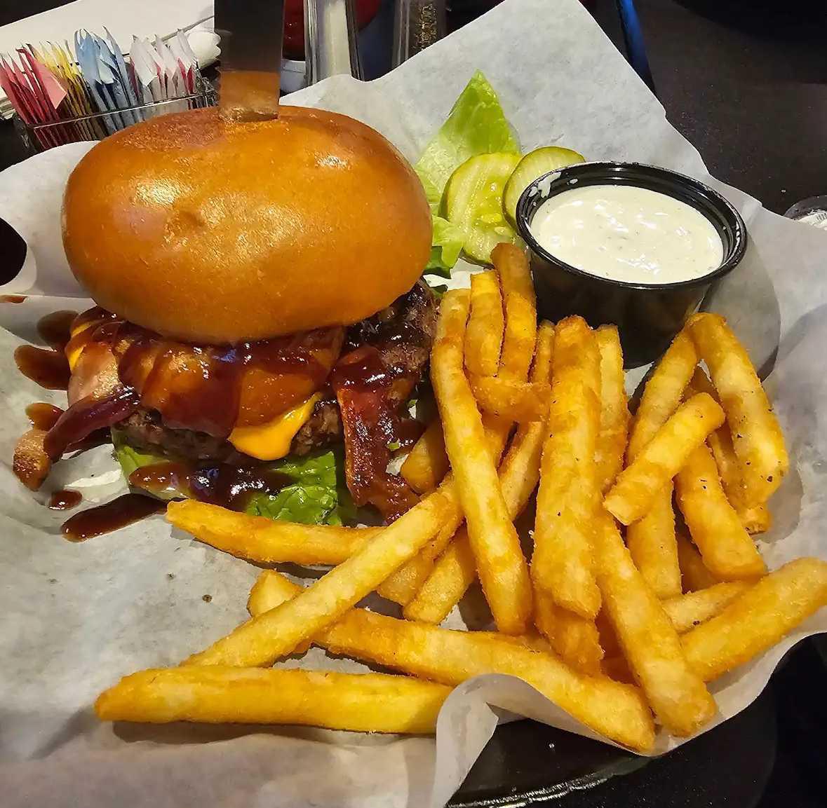 5 star Google review of Blue Ox Tavern by James Q.