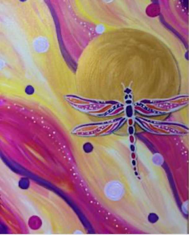Painting Class: Dragonfly Dreams