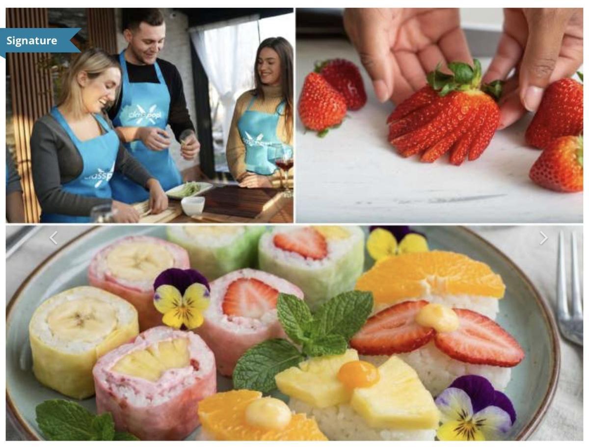 Cooking Class: Make Sweet Sushi With Chef Lorna - 4/4