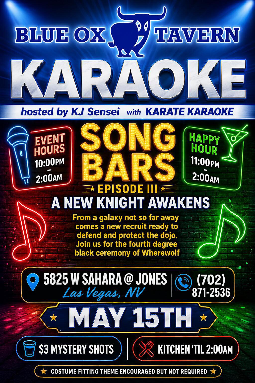 Friday Night Karaoke Special Event - 5/15