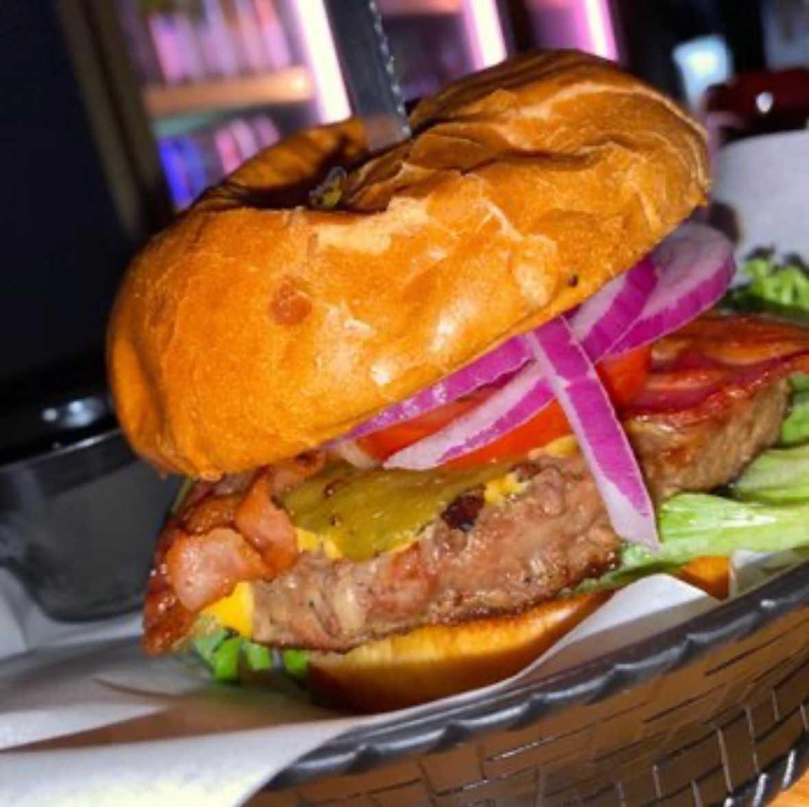 5 star Google review of Blue Ox Tavern by Angie Meyer