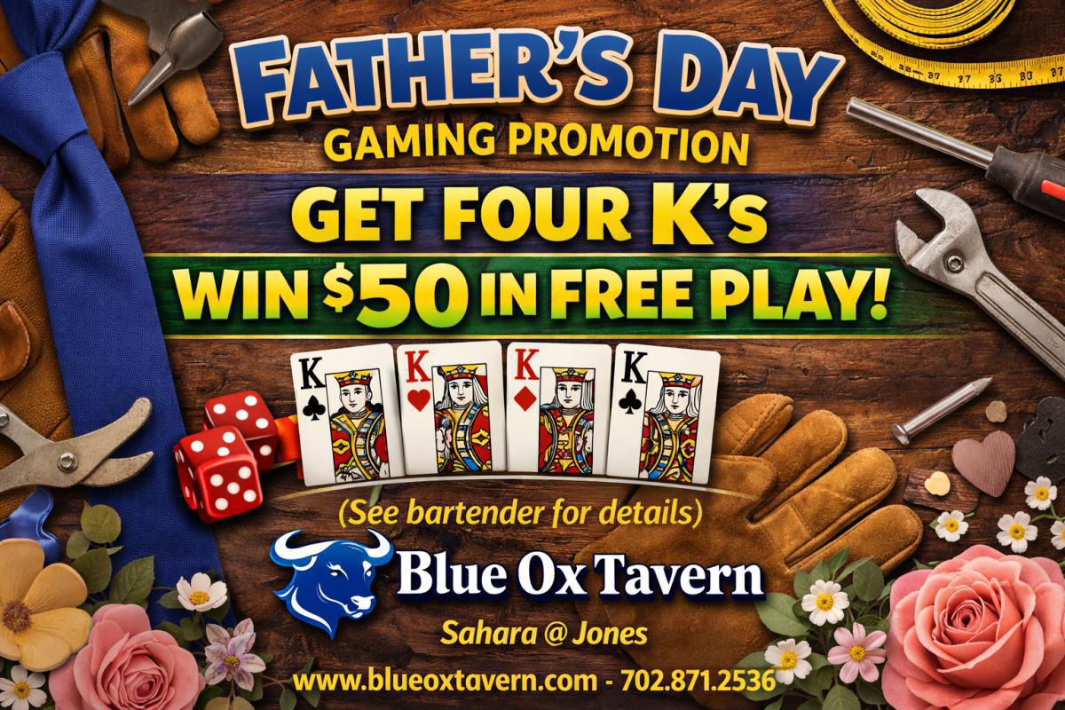 Father's Day Gaming Promotion - 6/21