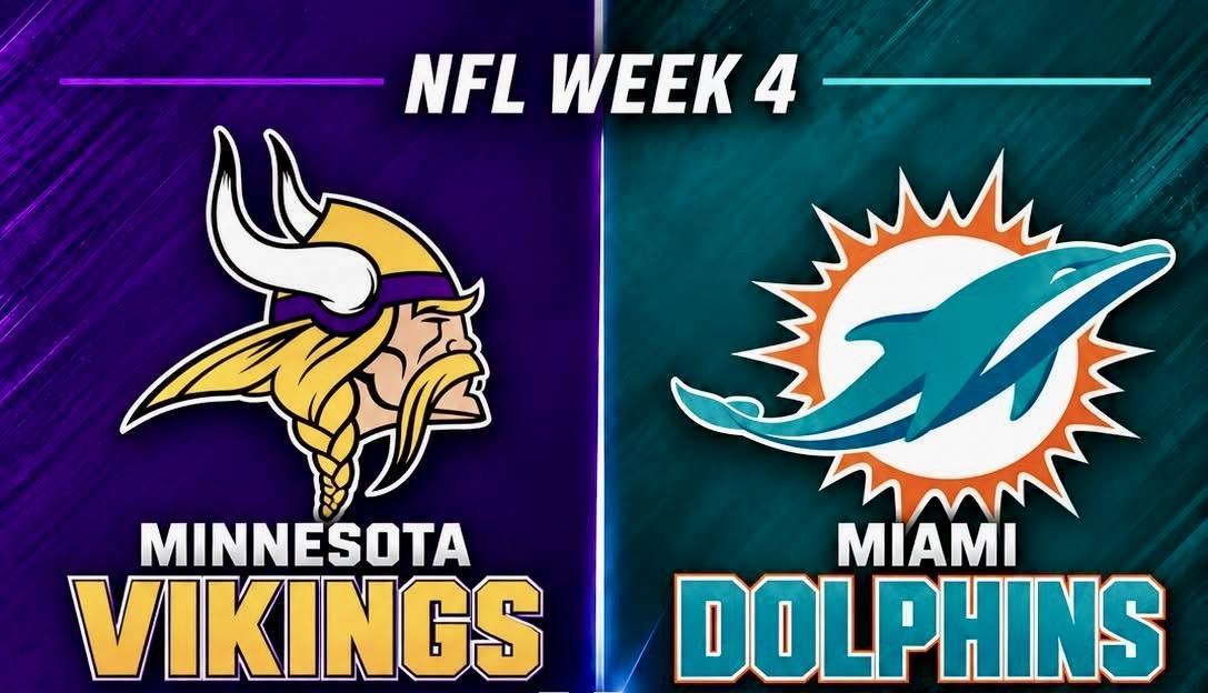 Dolphins at Vikings - 10/4