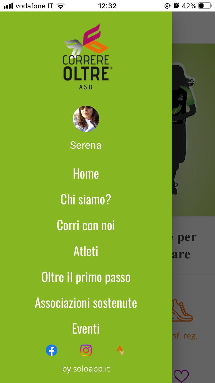 App Correre Oltre 