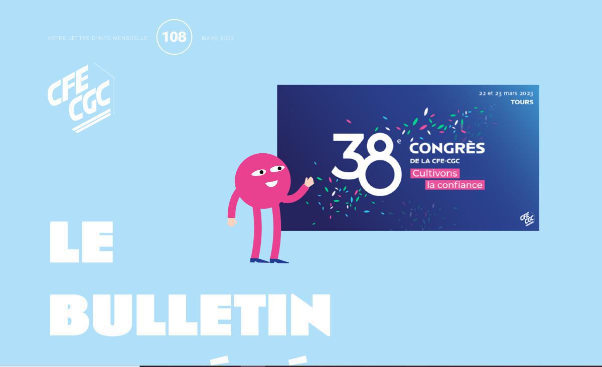 Bulletin confédéral 108 - Mars 2023 