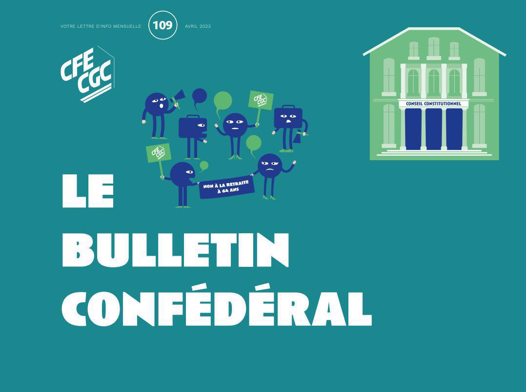 Bulletin confédéral 109 - Avril 2023 
