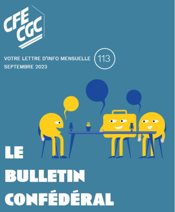 Bulletin confédéral 113 - Septembre 2023 