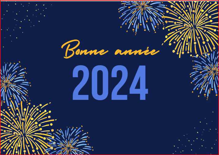 Voeux 2024 de la Présidente Voeux 2024 de la Présidente