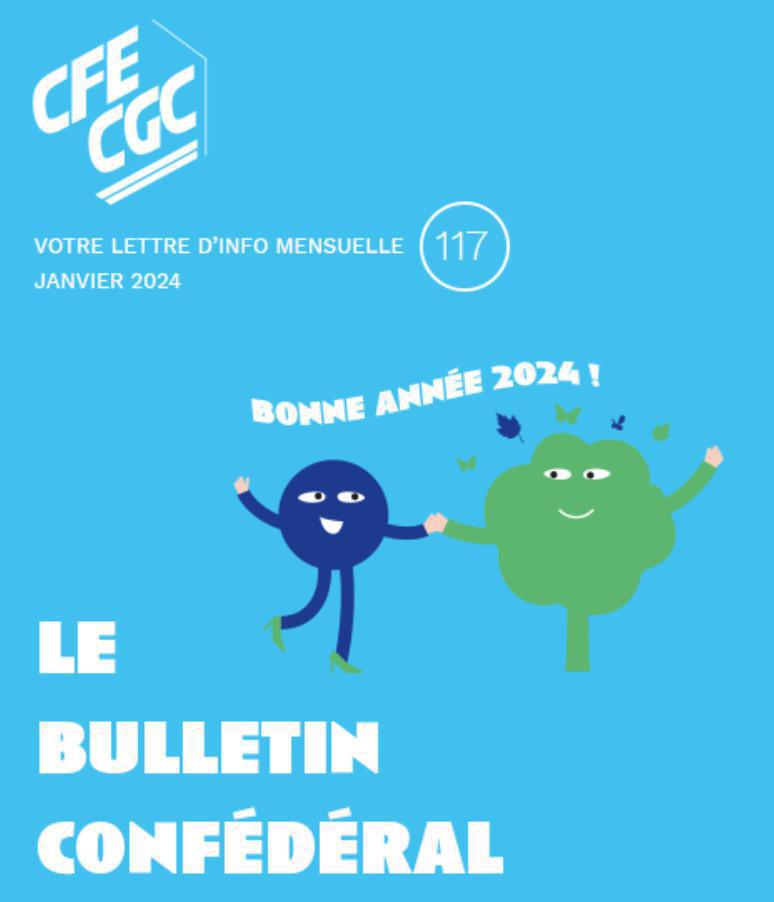 Bulletin confédéral 117 - Janvier 2024