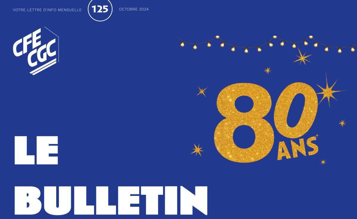 Bulletin confédéral 126 - Novembre 2024