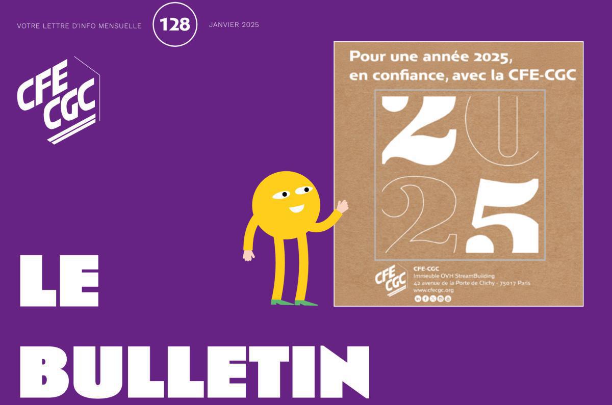 Bulletin confédéral 128 - Janvier 2025