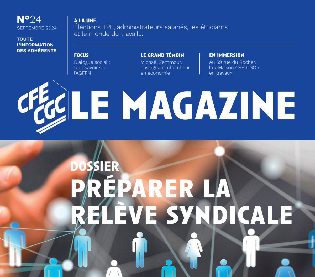 Magasine Confédéral n° 24 de Septembre 2024