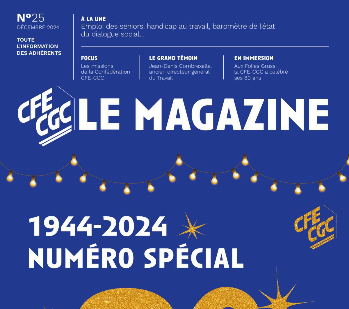 Magasine Confédéral n° 25 de Décembre 2024