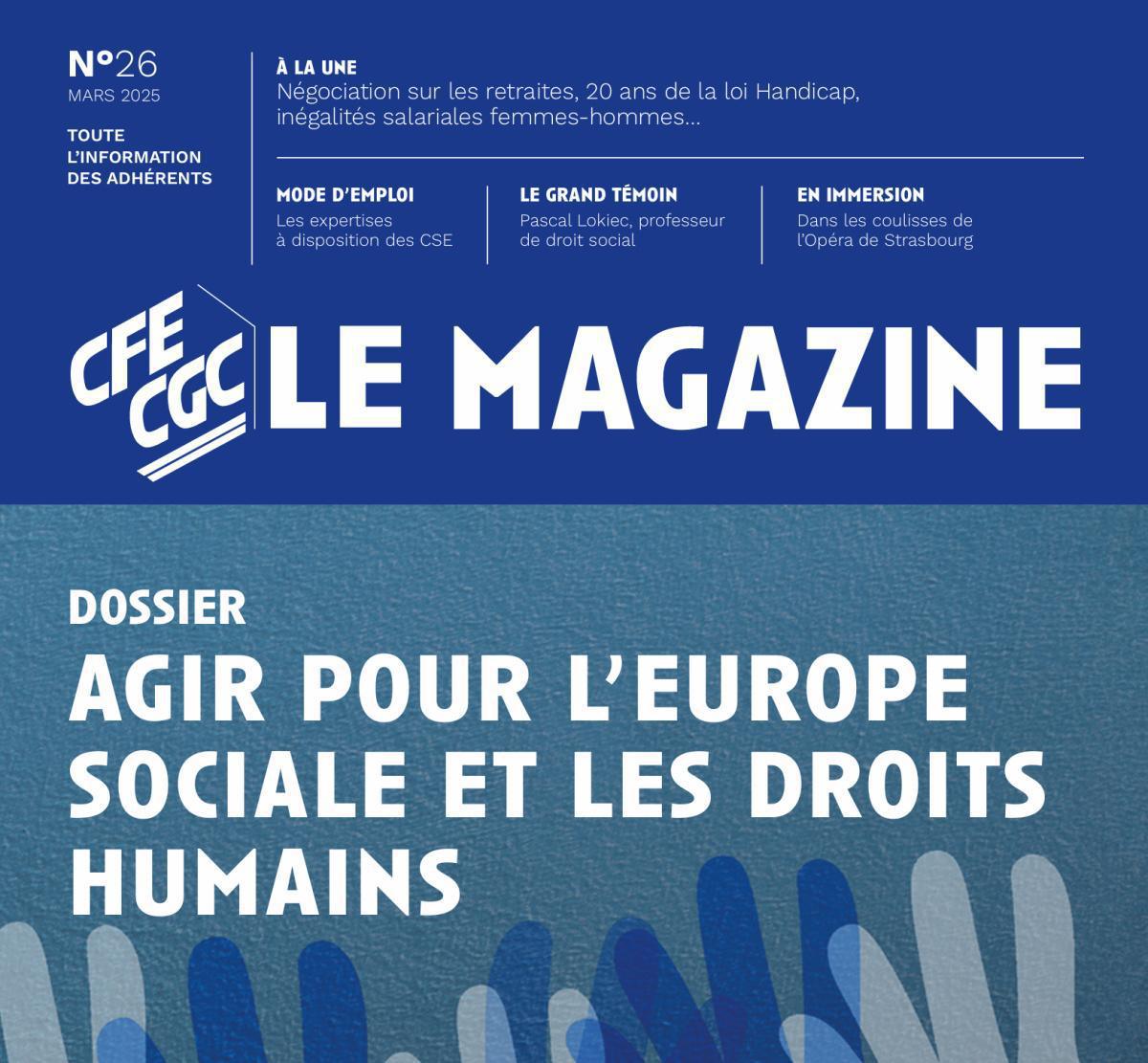 Magasine Confédéral n° 26 de Mars 2025