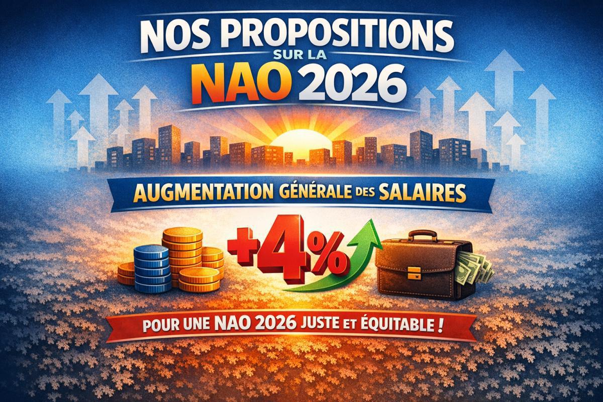 Nos propositions pour la NAO 2026