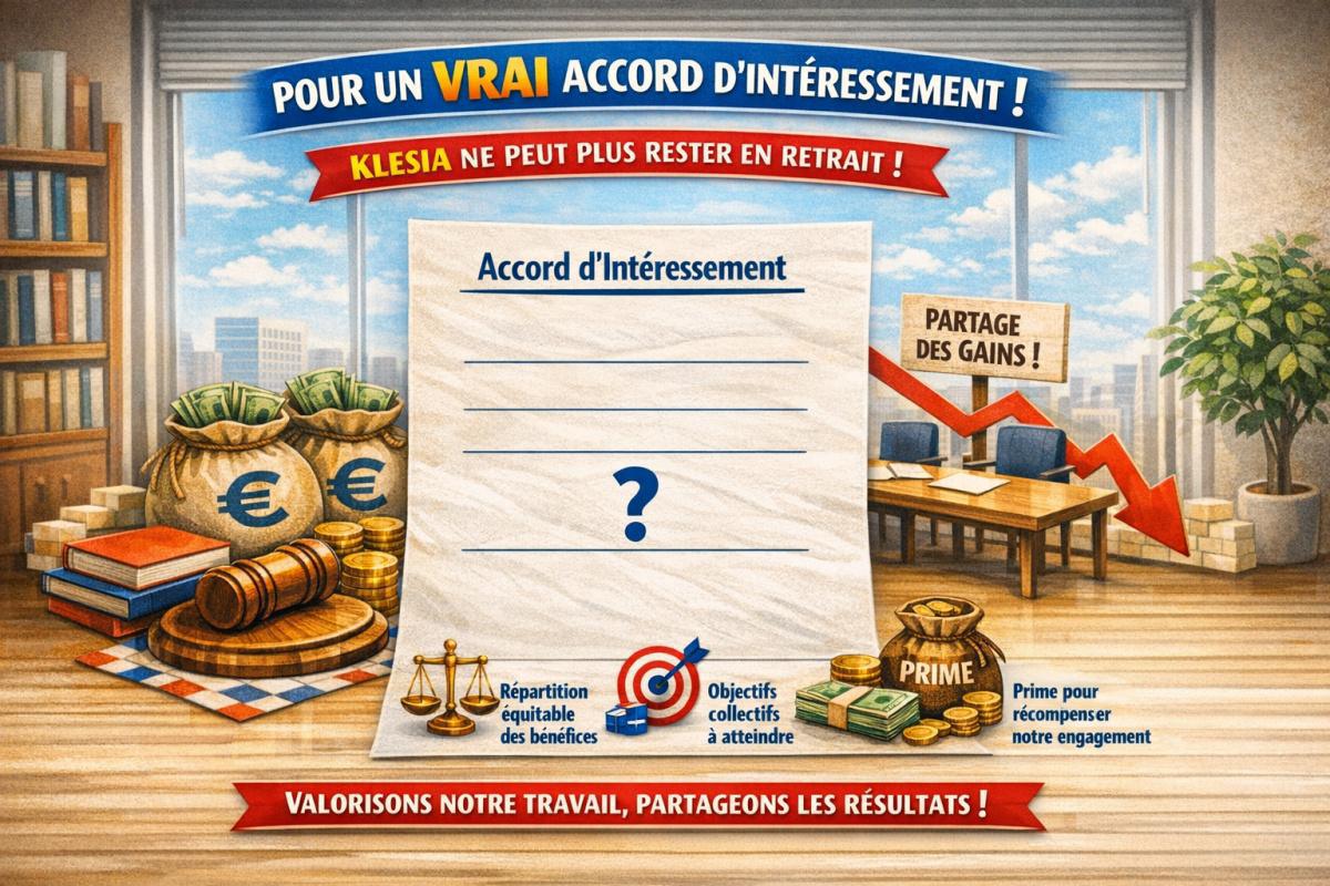 Intéressement, Klesia ne peut plus rester en retrait