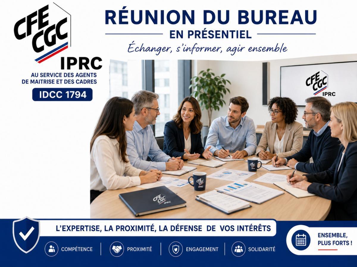 Réunion du Bureau de décembre