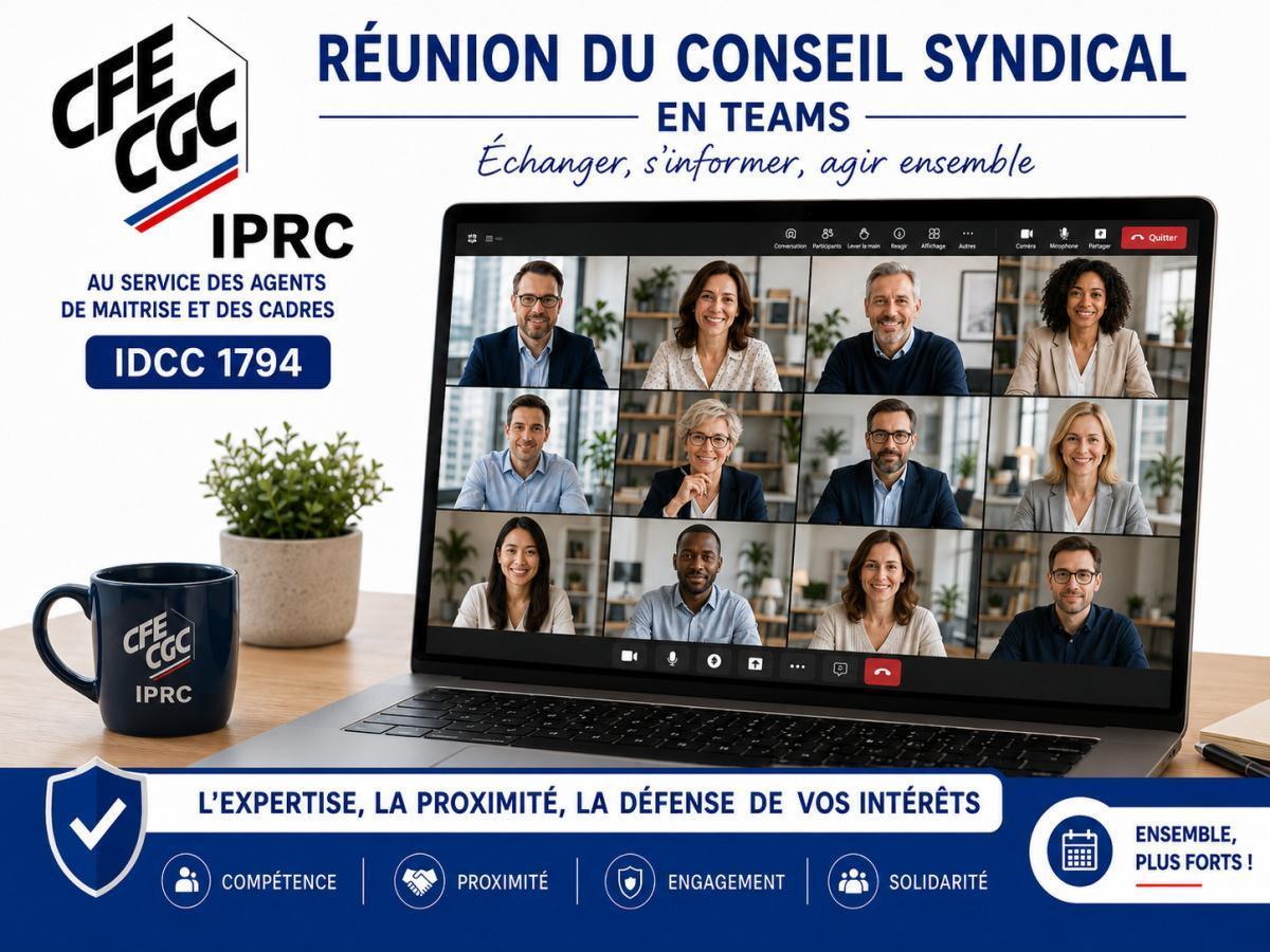 Réunion du Conseil Syndical de septembre