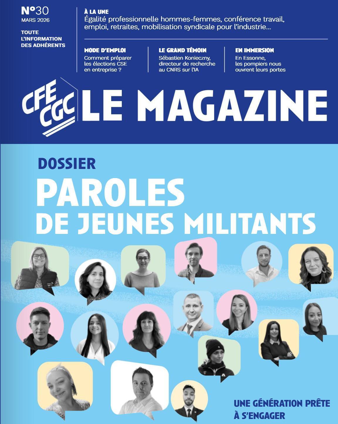 Magasine Confédéral n° 30 Mars 2026