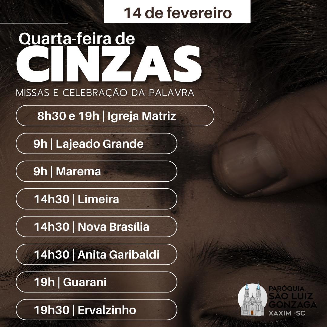 QUARTA-FEIRA DE CINZAS 