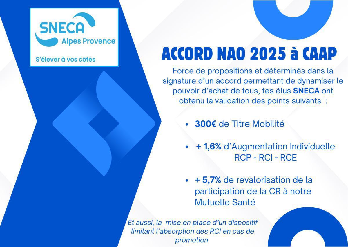 🆕 ACCORD NAO à CAAP 🆕 