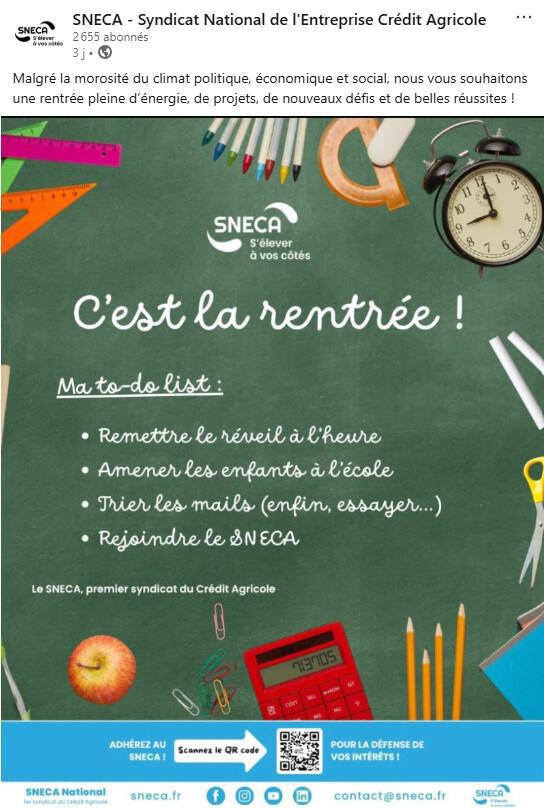 C'est la rentrée 🎒!