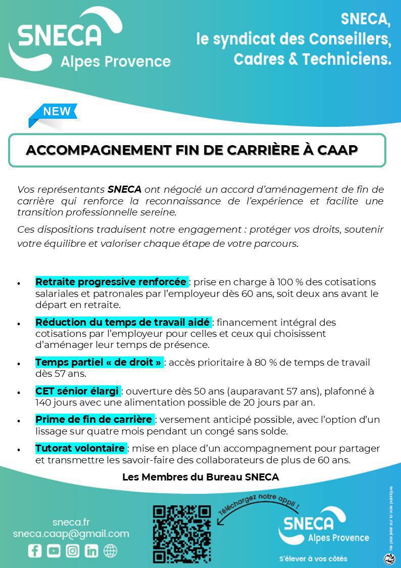 💥accompagnement fin de carrière à CAAP 💥