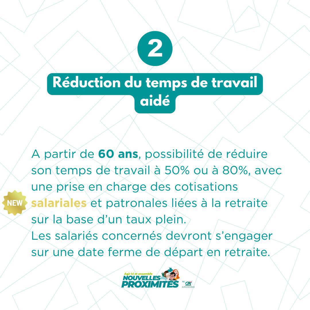 7 mesures pour accompagner l’aménagement des fins de carrière !