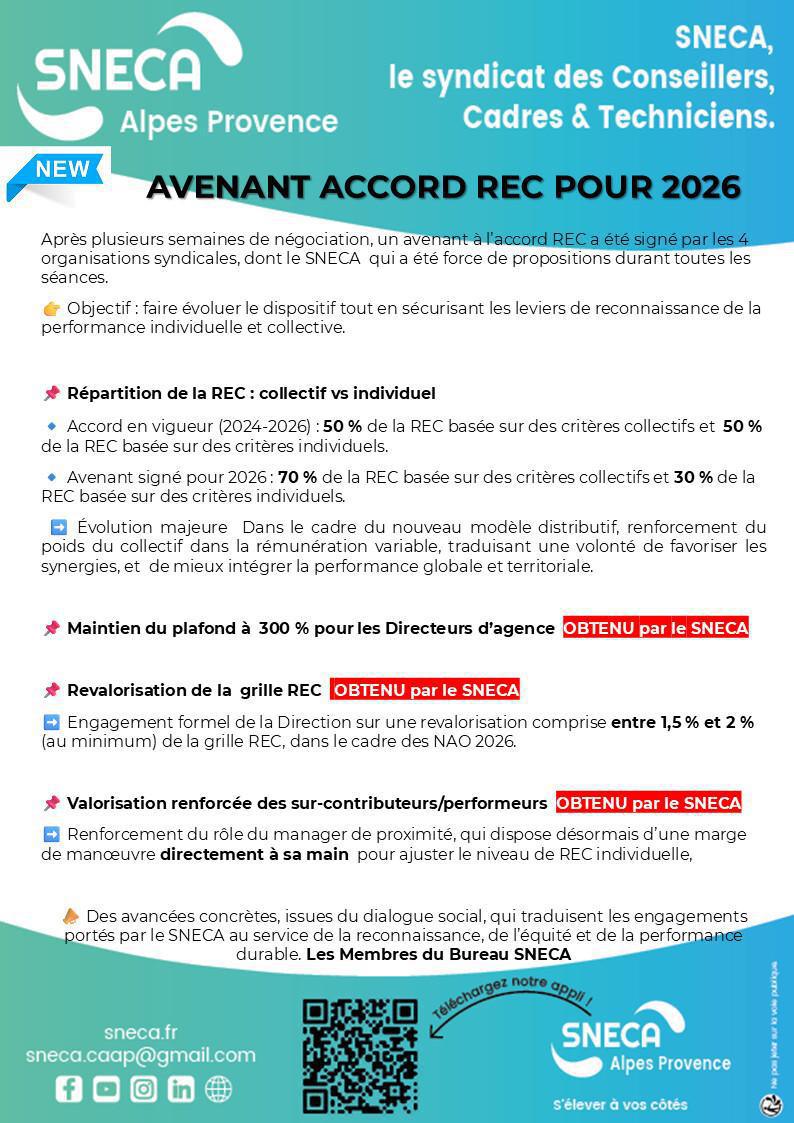 🆕La REC change en 2026 ! 🆕