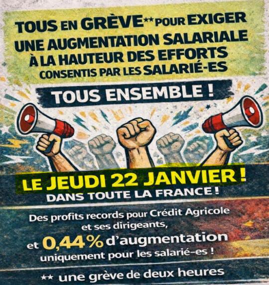 ❓Pourquoi le SNECA de CAAP t'invite à débrayer le 22/01 à 08h30 ❓ 