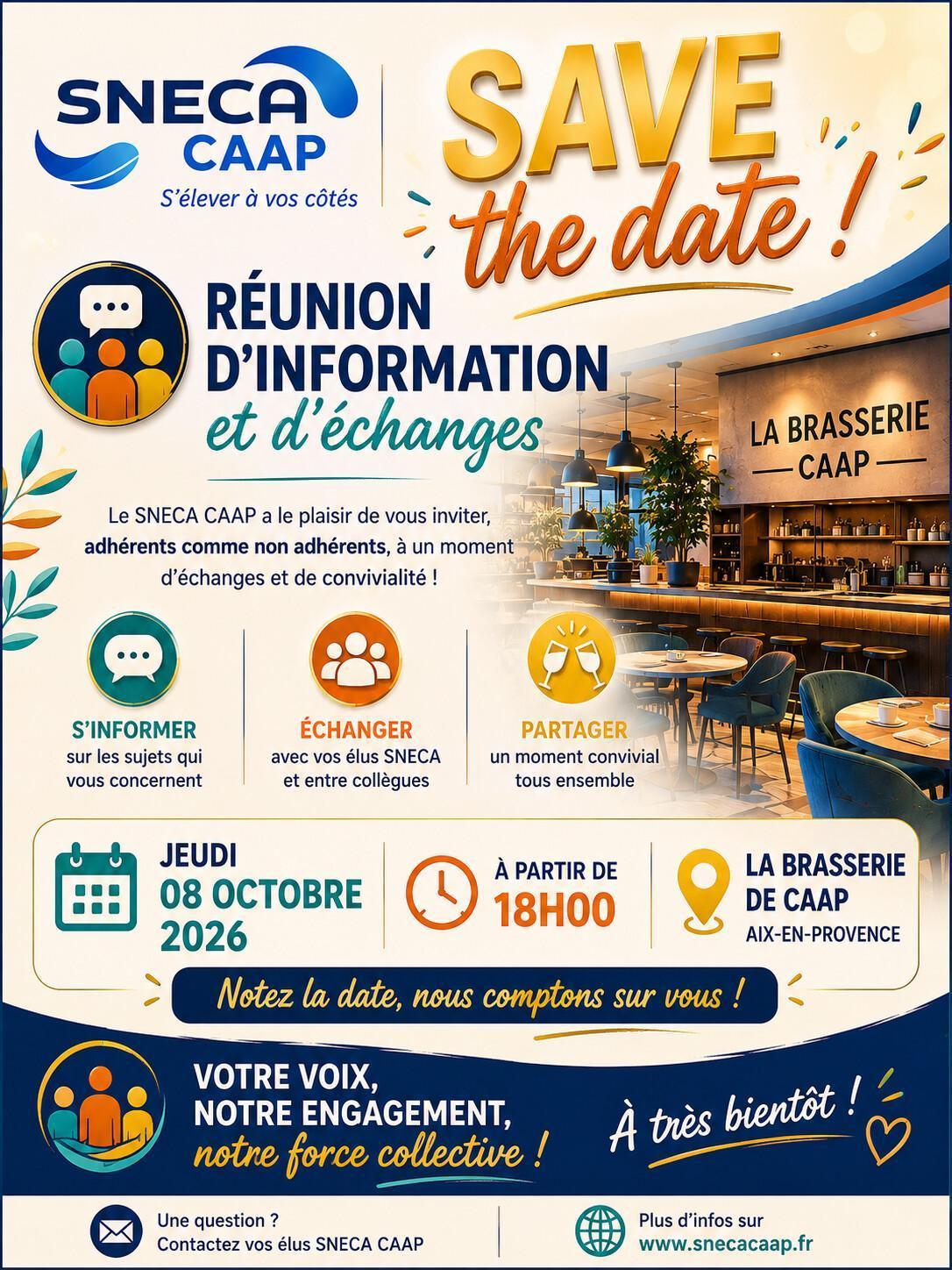 🗓️ SAVE THE DATE : Jeudi 08 octobre 🍹