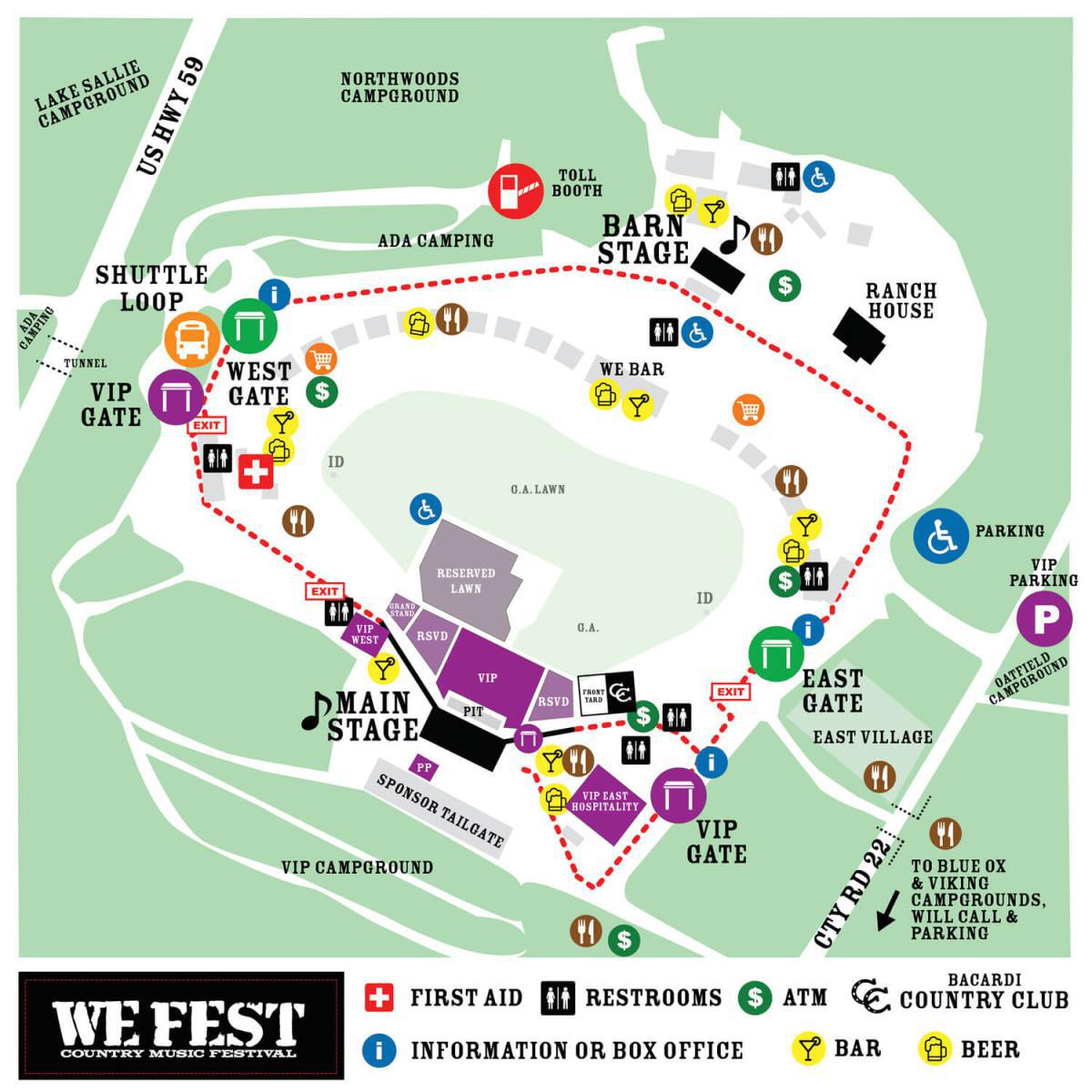 FESTIVAL MAPS