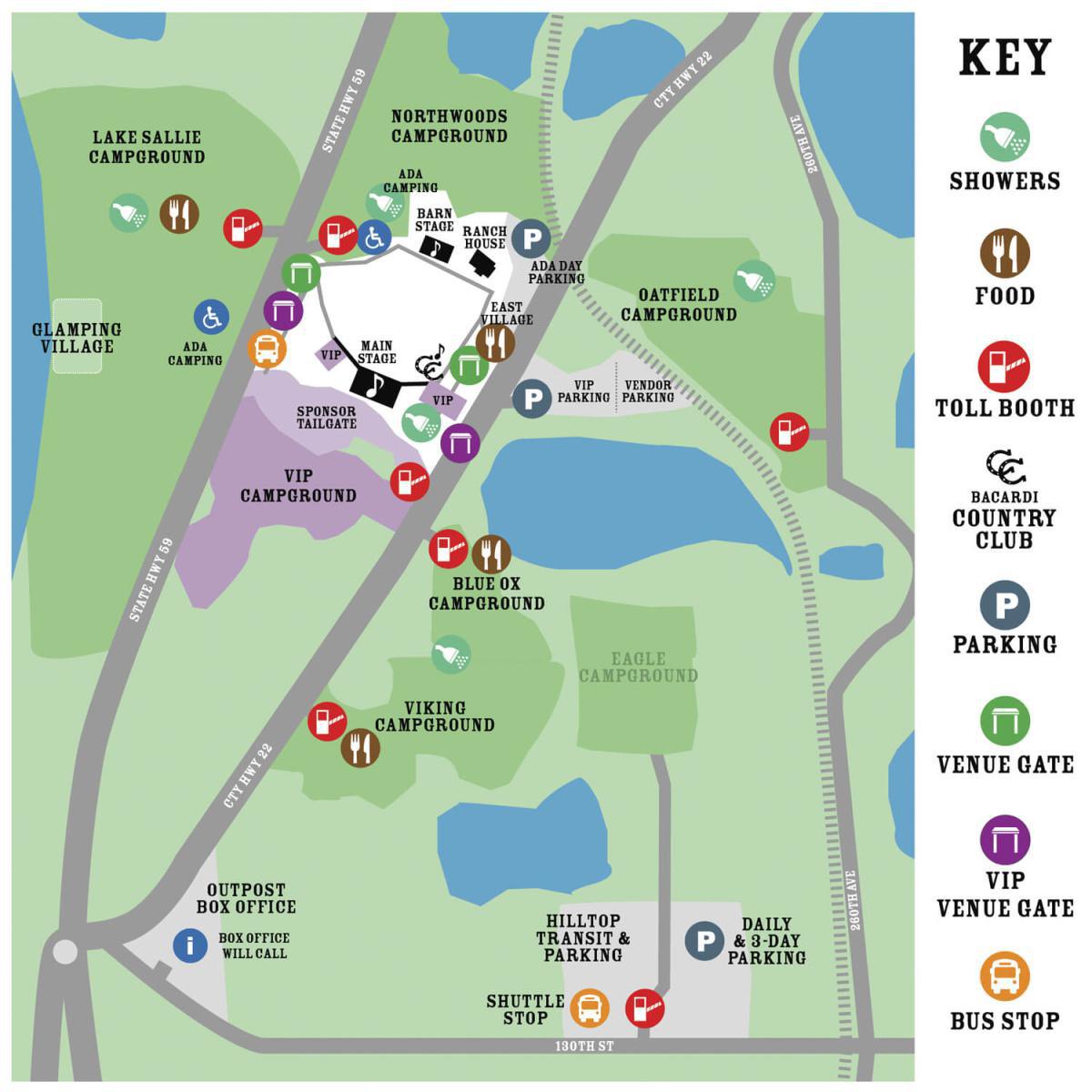 FESTIVAL MAPS