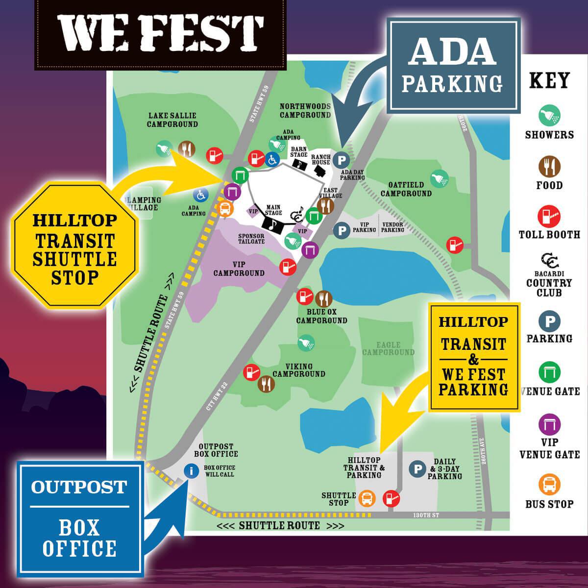 FESTIVAL MAPS