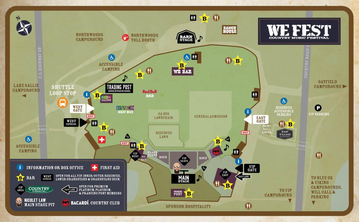 FESTIVAL MAPS