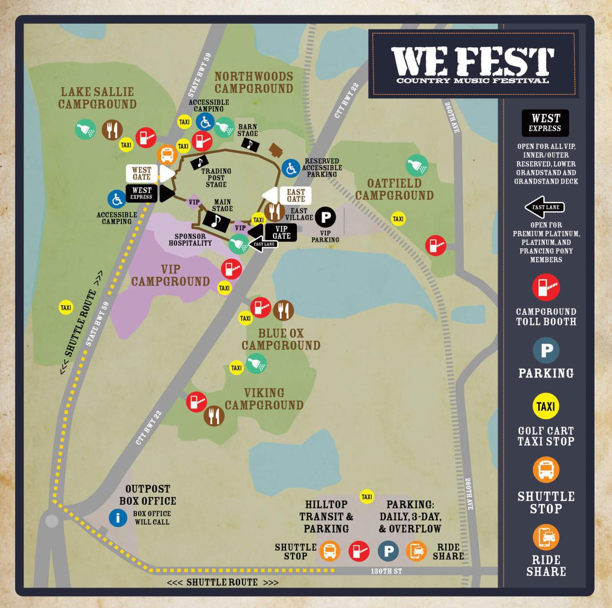 FESTIVAL MAPS