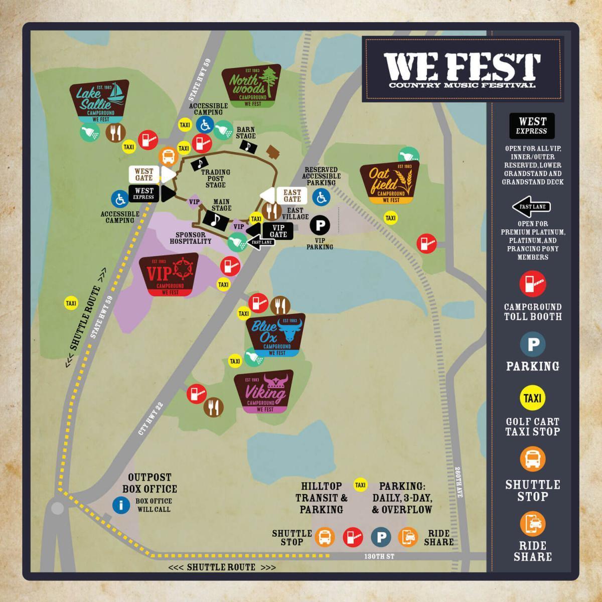 FESTIVAL MAPS