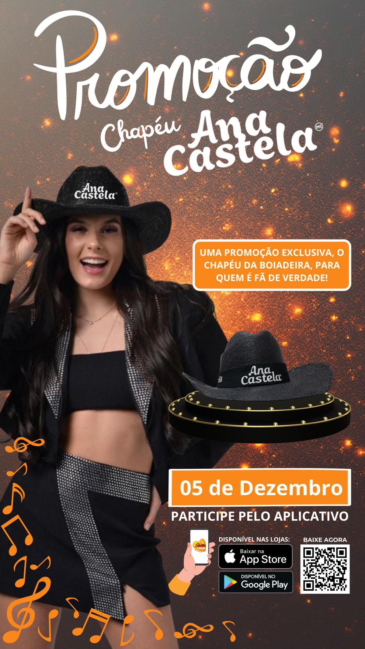 Promoção Chapéu Ana Castela