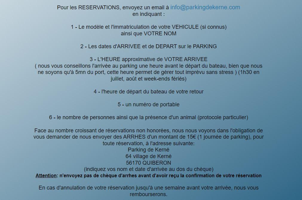Parking de Kerne