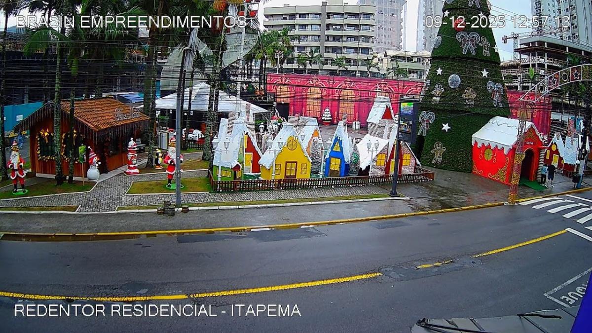 PRAÇA DA PAZ - ITAPEMA SC - AO VIVO | PARCERIA BRASIN EMPREENDIMENTOS - REDENTOR RESIDENCIAL
