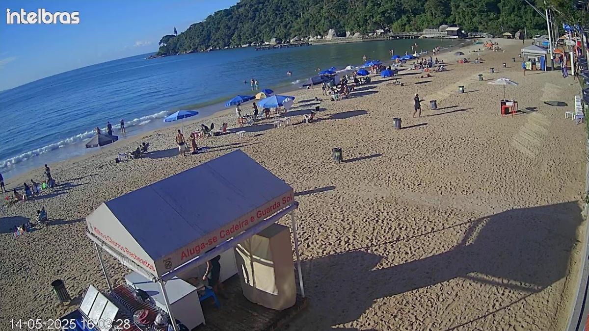 BALNEÁRIO CAMBORIU AO VIVO - PRAIA DE LARANJEIRAS - SC