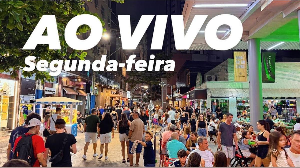 Balneário Camboriú Ao Vivo | Live Beach Brazil 23/03/2026 – Panoramic View SC