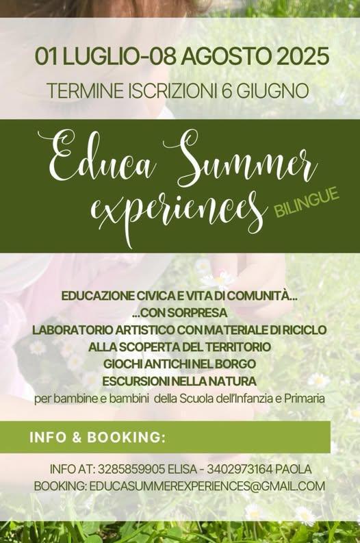 Educa Summer experiences