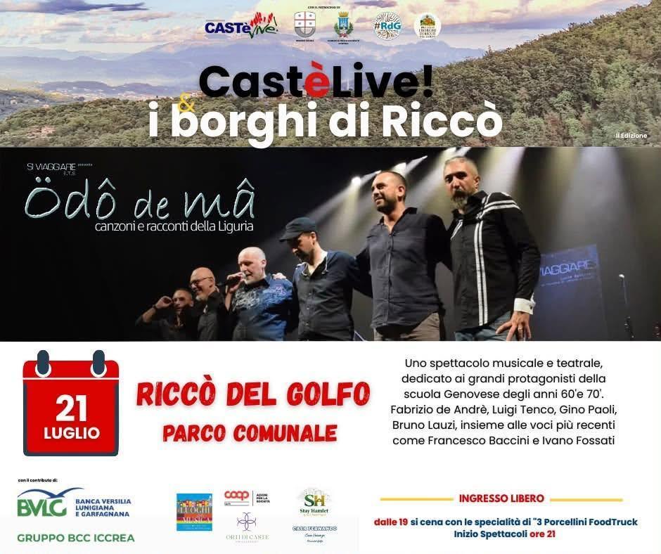 CastèLive! I Borghi di Riccò ( Inizio Spettacoli ore 21:00 )