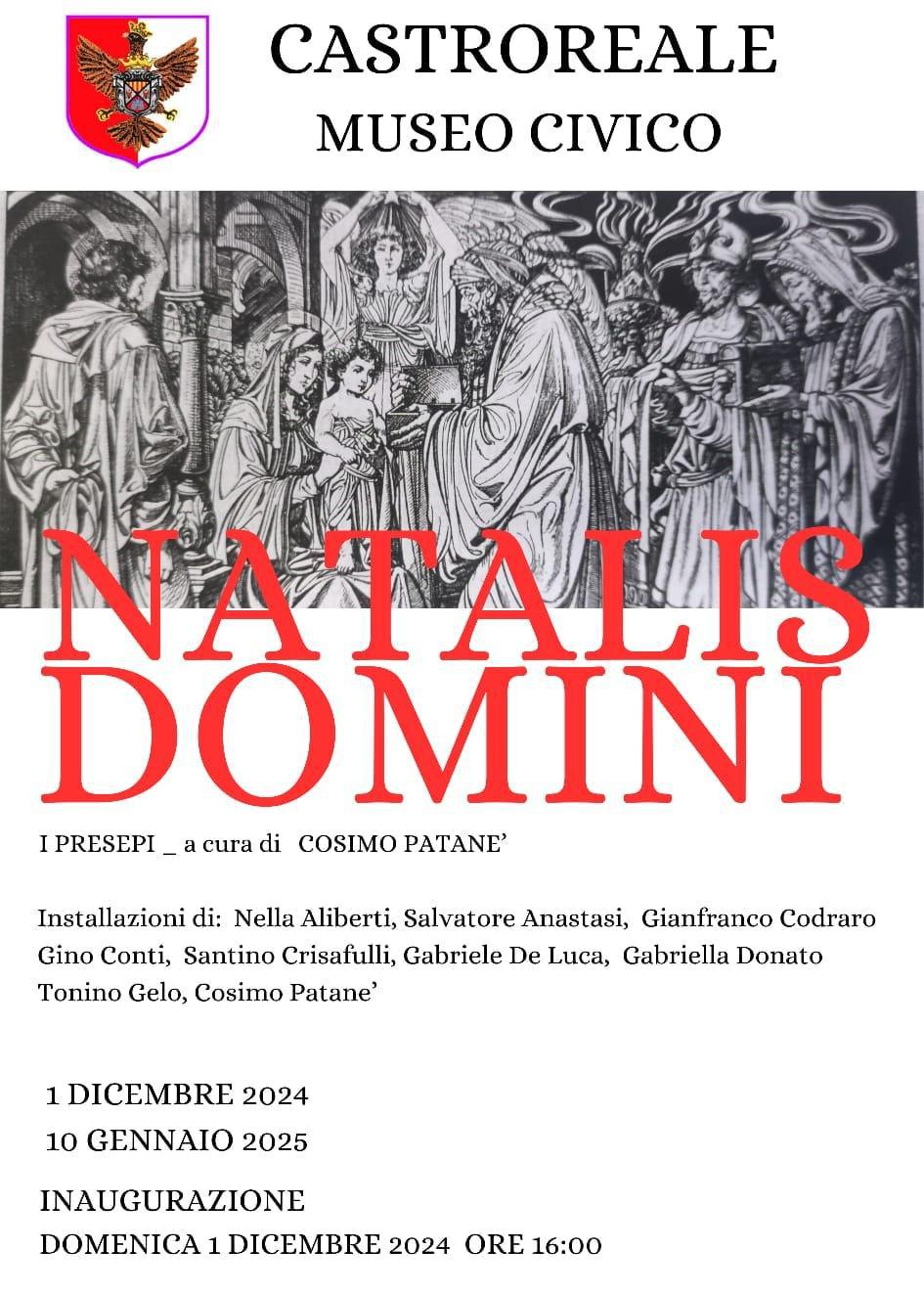 Natalis Domini - I Presepi a cura di Cosimo Patanè